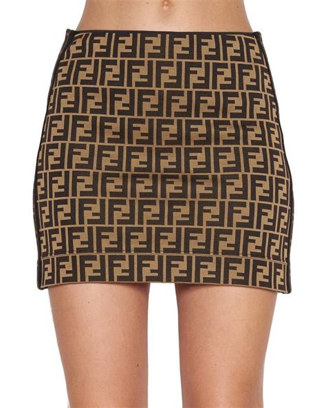 fendi inspired mini skirt